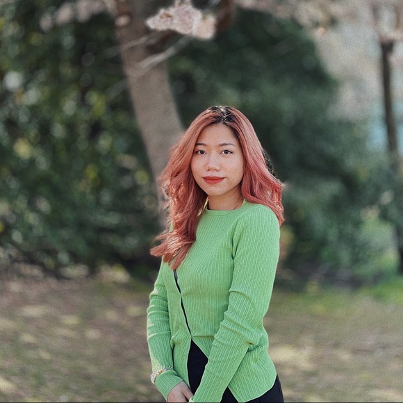 COLLUSION Tops - Knitted Ribbed Asymmetric Cardigan in Bright Green